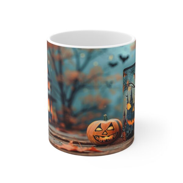 Spooky Season Delight: Halloween Jack-o'-Lantern Mug for Autumn Sips & Treats! Perfect Gift for Fall Enthusiasts! #HalloweenGift #AutumnMug