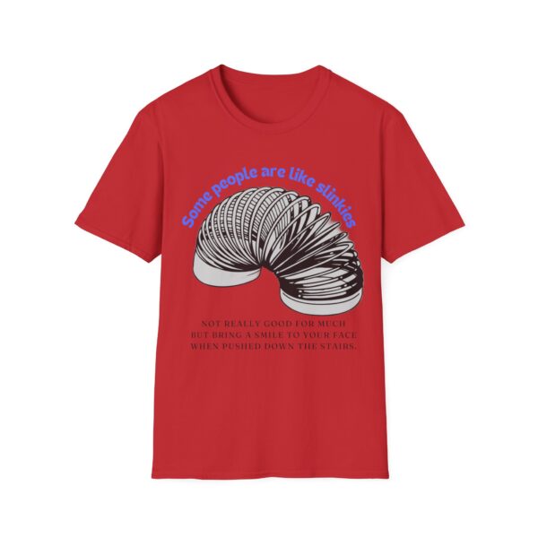 Funny Slinky Quote T-Shirt Some People Are Like Slinkies - Image 13