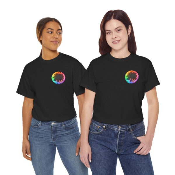 Rainbow Fire Dragon Pride T-Shirt - Image 7