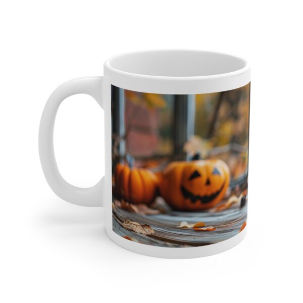Spooky Season Delight: Halloween Jack-o'-Lantern Mug for Autumn Sips & Treats! Perfect Gift for Fall Enthusiasts! #HalloweenGift #AutumnMug - Image 2
