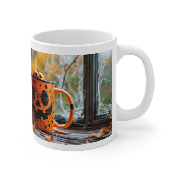 Spooky Season Delight: Halloween Jack-o'-Lantern Mug for Autumn Sips & Treats! Perfect Gift for Fall Enthusiasts! #HalloweenGift #AutumnMug - Image 3