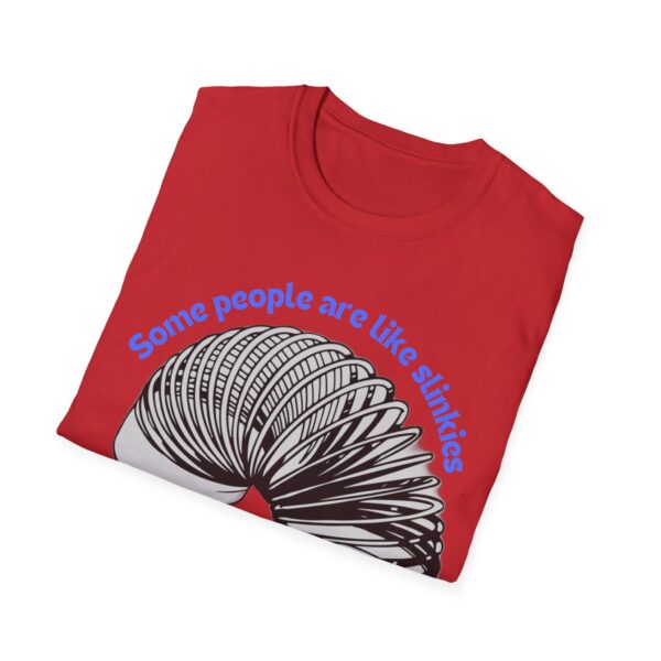 Funny Slinky Quote T-Shirt Some People Are Like Slinkies - Image 16