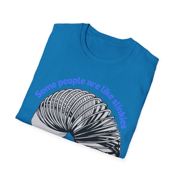 Funny Slinky Quote T-Shirt Some People Are Like Slinkies - Image 12