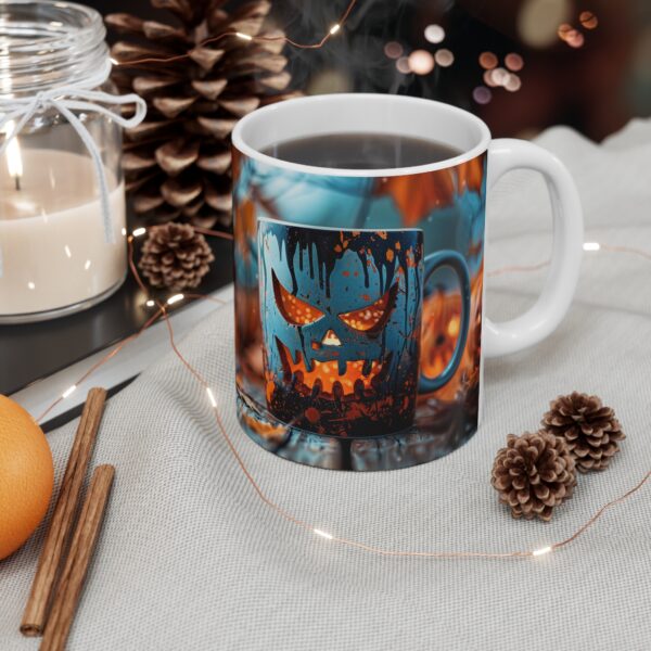 Spooky Season Delight: Halloween Jack-o'-Lantern Mug for Autumn Sips & Treats! Perfect Gift for Fall Enthusiasts! #HalloweenGift #AutumnMug - Image 4