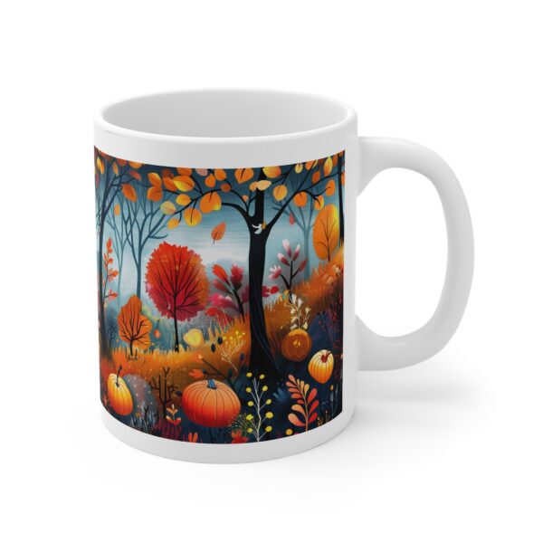 Spooky Season Delight: Halloween Jack-o'-Lantern Mug for Autumn Sips & Treats! Perfect Gift for Fall Enthusiasts! #HalloweenGift #AutumnMug - Image 3