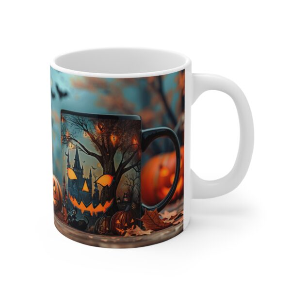 Spooky Season Delight: Halloween Jack-o'-Lantern Mug for Autumn Sips & Treats! Perfect Gift for Fall Enthusiasts! #HalloweenGift #AutumnMug - Image 3